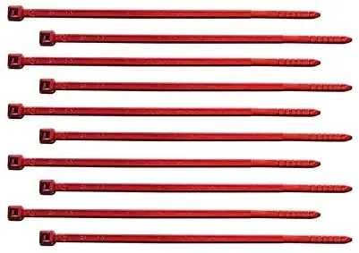 United Pacific 90303 4" Cable Ties - Brass 1