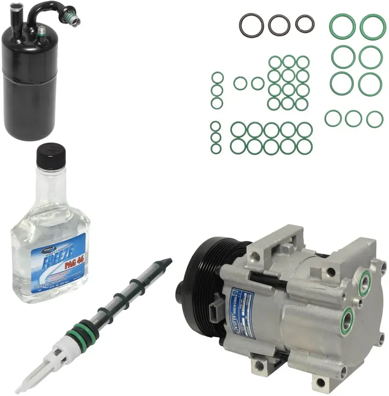 Universal Air Conditioner Kt 1418 A/C Compressor And Component Kit 1