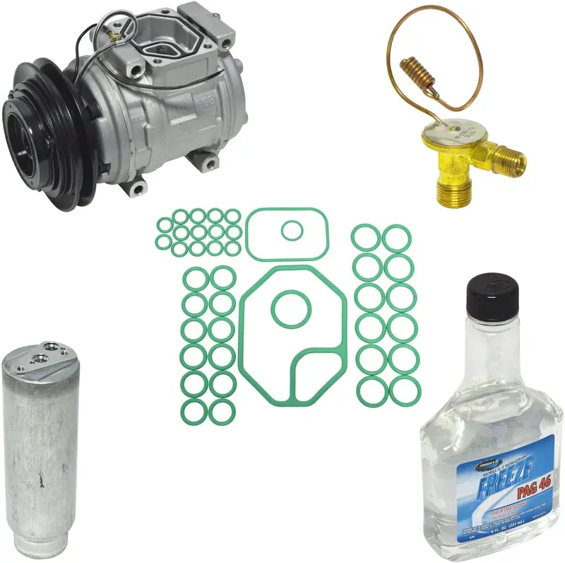 Universal Air Conditioner Kt 3741 A/C Compressor And Component Kit 1