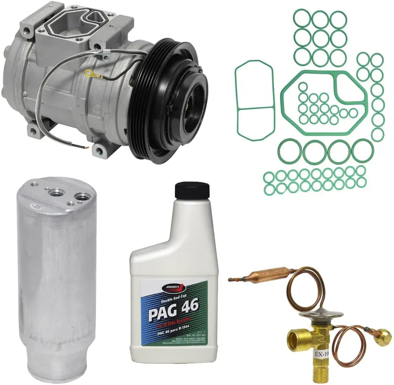 Universal Air Conditioner Kt 3976 A/C Compressor And Component Kit 1