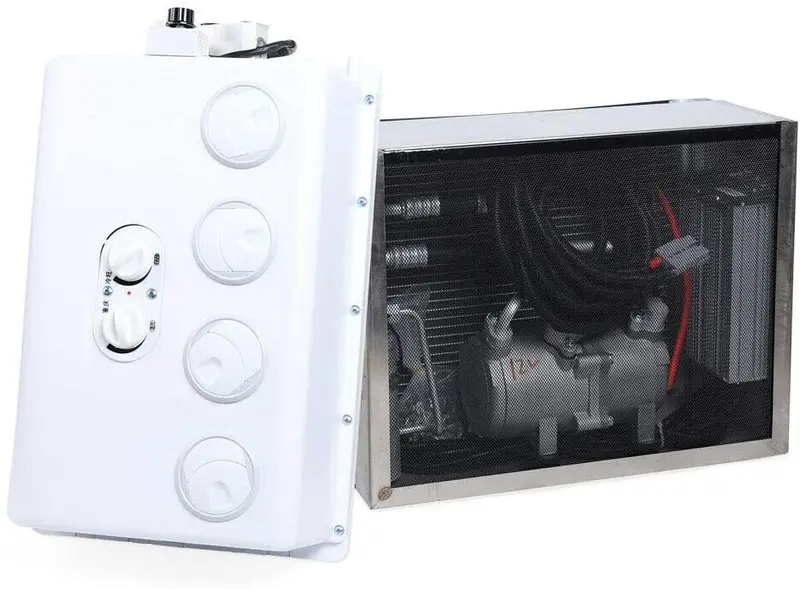Universal Car Hanging Air Conditioner Set 12V For Rv Car Caravan Truck Air Conditioner Fan Fit Evaporator 400-500W 1