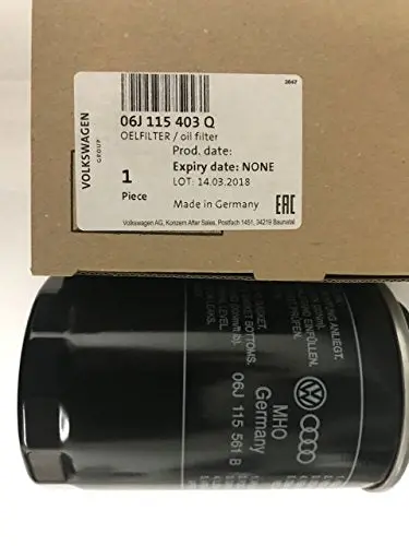 Volkswagen 06J 115 403 Q, Engine Oil Filter 1