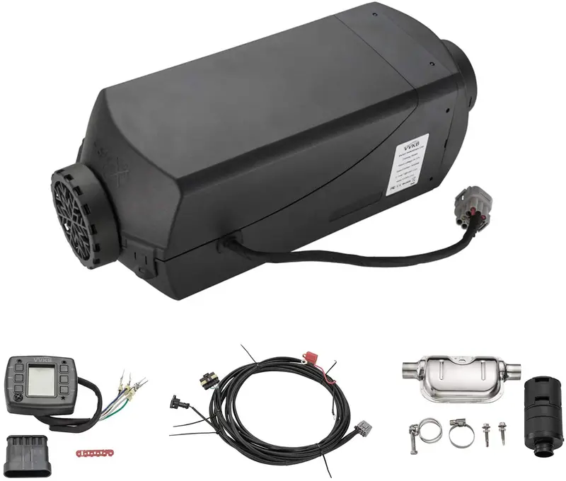 Vvkb Apollo-V2 Diesel Air Heater Parking Heater 12V 5Wk/16000But Environmental Protection Economy Quiet Suitable For Cars Trucks Rv Tent And Many More Ce Fcc Rohs 1