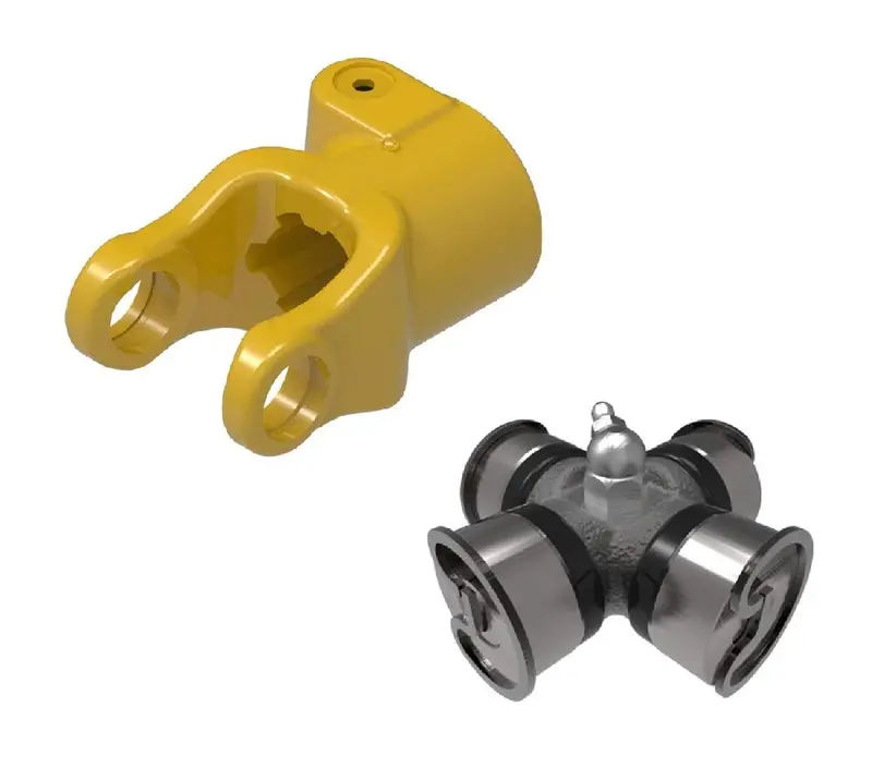 Weasler Cross/Bearing U-Joint Kit & Tractor Yoke 1-3/8" 6 Spline 5 Series Farmer Bob's Parts 200-6580 & 102-6506 1