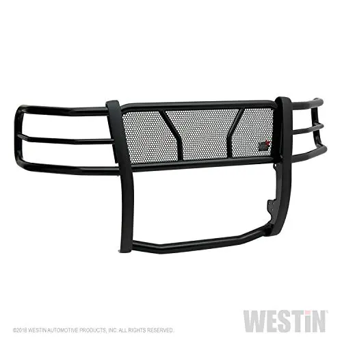 Westin Hdx Grille Guard | 2007-2013 Silverado 1500 (Excl. 2007 Classic) | 57-2275 | Black | 1 Pack 2