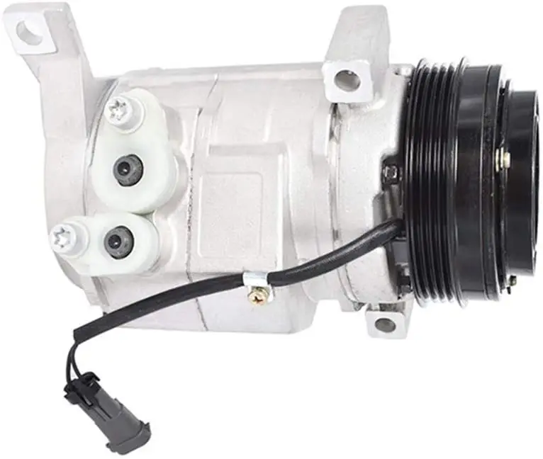 Wflnhb Ac Compressor A/C Clutch, A/C Ports 4 Grooves Replacement For 2000-2014 Cadillac Chevy Gmc Hummer 4.8L 5.3L 5.7L 6.0L 6.2L 8.1L Co 29002C 25891791 25940199 89024907 1