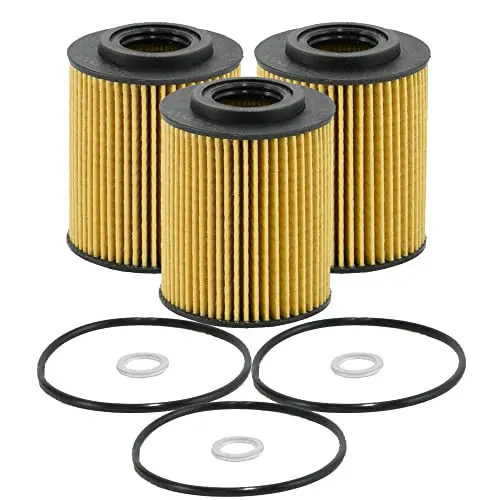 Wix - Juego De 3 Filtros De Aceite Para Motor Genesis Hyundai Kia Cadenza G80 Genesis Coupe Palisade Sedona Sorento Telluride Dohc Aspirado Naturalmente Gas Fi Di 1