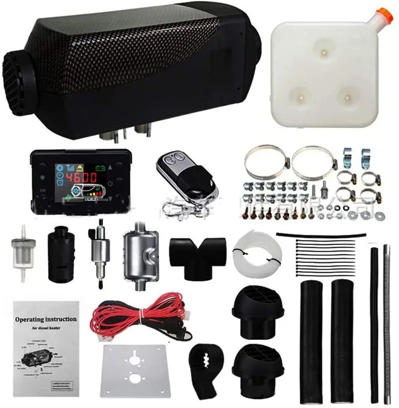 Wsha Car Heater 12V Air Diesels Parking Heater With Remote Control Lcd Monitor, For Rv, Motorhome Trailer, Trucks, Boats 1