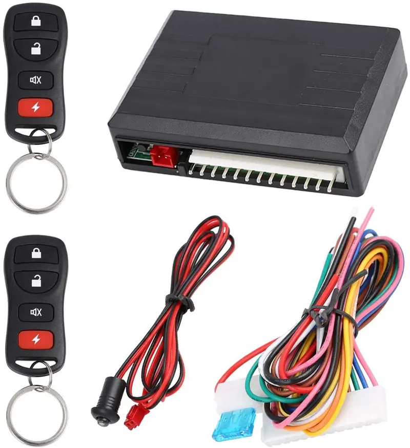 X Autohaux Universal Car Keyless Entry System Door Lock Locking Remote Central Kit Dc 12V Lb405 1