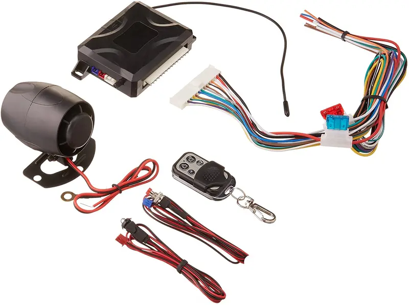 Xpress Dx345 Car Alarm With Programmable Hijack System, Trunk Release, Auto Central Lock, 3-Channel Alarm System 1