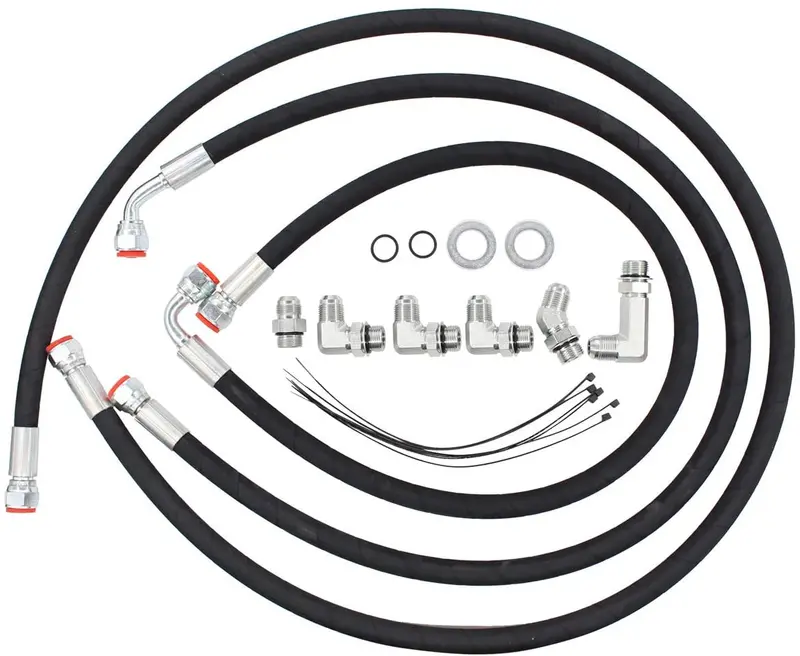 Xtremeamazing Transmission Cooler Lines Compatible With Chevy Duramax Diesel 6.6L 1