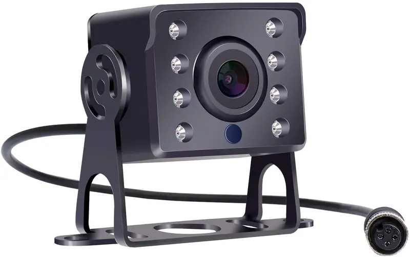 Yakry Y64 Hd Backup Camera Wired With 4-Pin Connector For Trucks,Semi-Trailer,Box Truck,Rvs 1