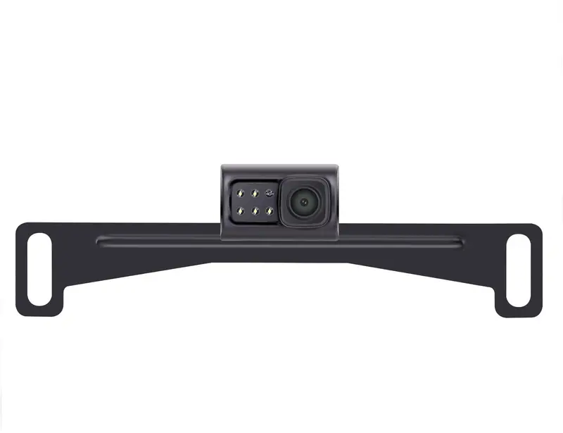 Yakry Y69 Hd Backup Camera License Plate Camera Wired With 4-Pin Connector For Trucks,Semi-Trailer,Box Truck,Rvs 1