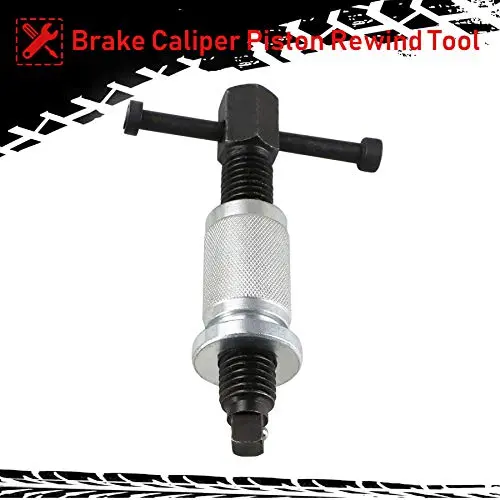 Youxmoto Disc Brake Caliper Piston Rewind Tool Right Handed Thread Compression Dual Pin Brake Caliper Piston Rewind Tool For Disk Brake Pad Replacement 1