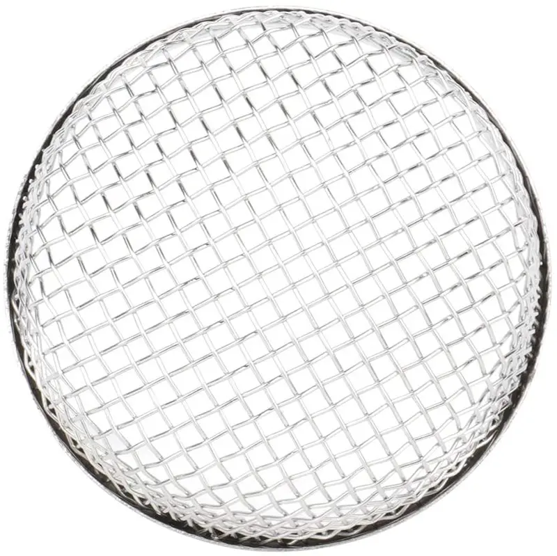 Zenithike S-Tandard Size White Roof Vent Lid Rv Stainless Steel Mesh Camper Rv Furnace Flying Insect Screen Net 2.8 Inch X2 Heater Exhaust Vent Cover For Camper 1