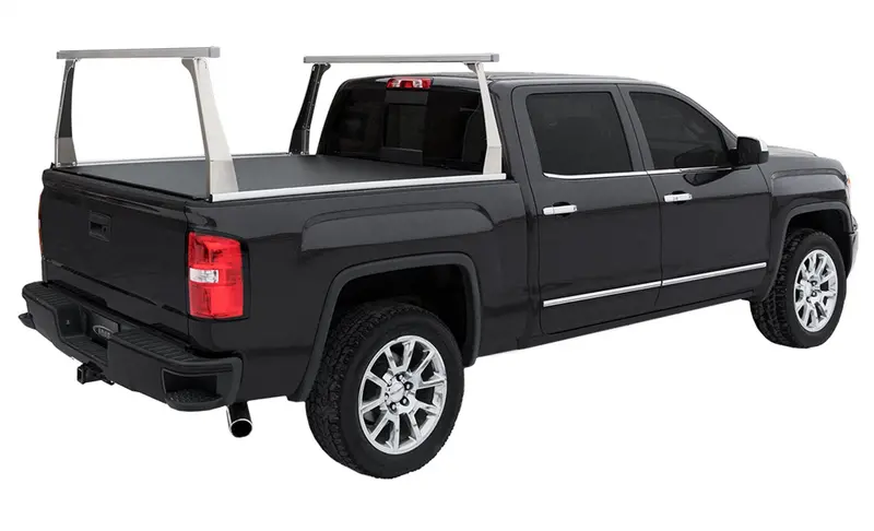 Adarac F3020111 Aluminum Truck Bed Rack System – Silver Anodized Finish 1