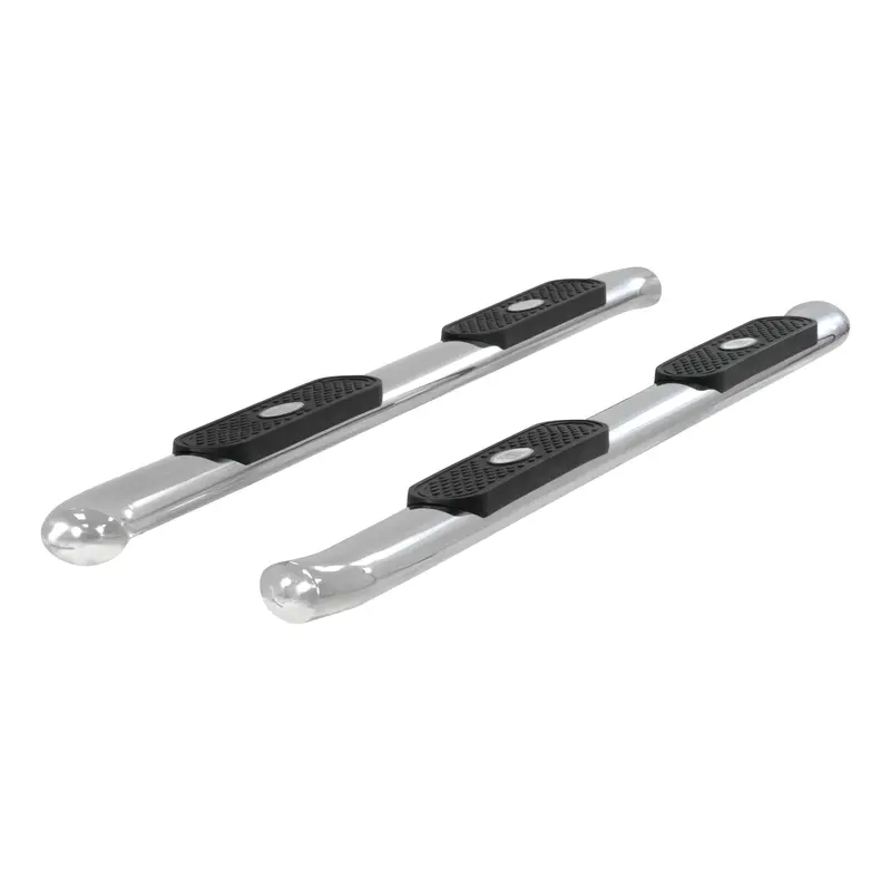 Aries S225016-2 Polished Stainless Steel 4-Inch Oval Side Steps For Ram 1500 1