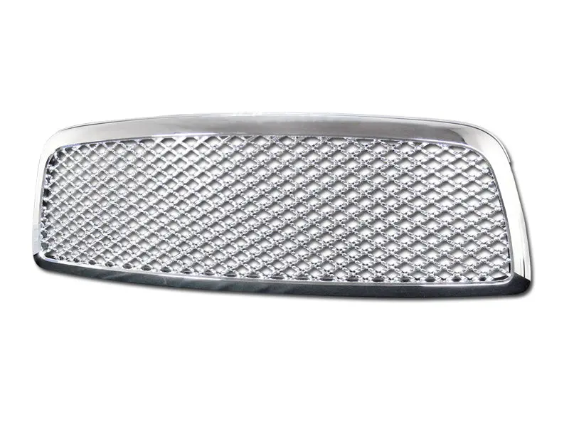 Armordillo Usa 7147782 Chrome Mesh Front Grille – Fits 2009–2012 Dodge Ram 1500 1