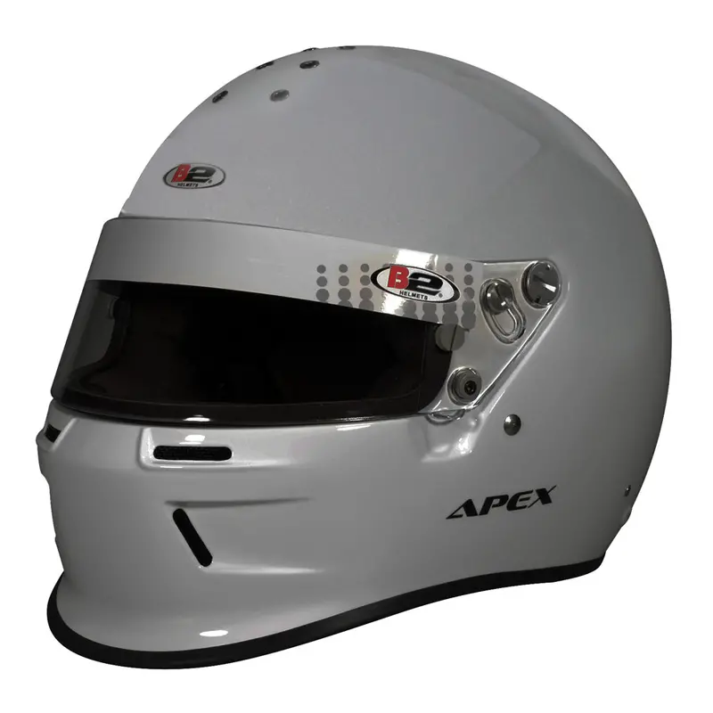 B2 Helmets Apex Sa2020 Certified Motorcycle Helmet – Silver, Small (57–58Cm) 1