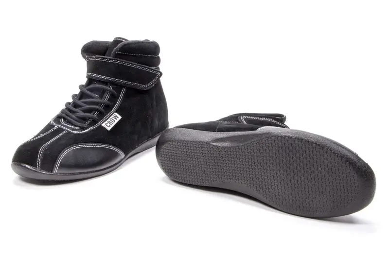 Crow Safety Gear 22110Bk Mid-Top Work Shoe – Black, Size 11 1