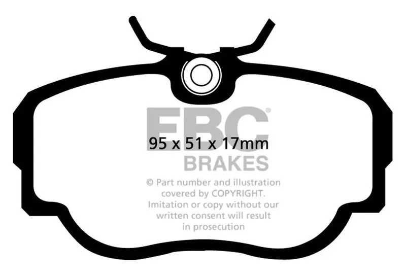 Ebc Bluestuff Ndx Full-Race Brake Pads – Track-Optimized Compound (Dp5779Ndx) 1