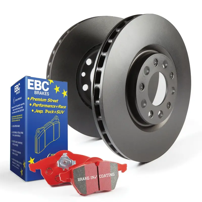 Ebc Brakes S12Kf1034 Redstuff Street/Track Brake Kit With Rk Drilled & Slotted Rotors 1