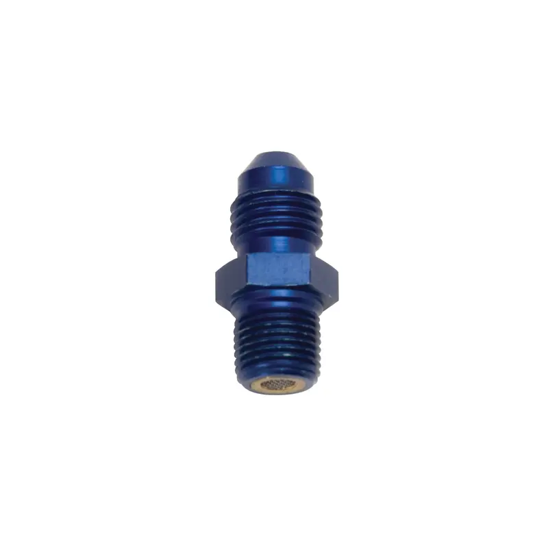 Edelbrock 76556 Nitrous Oxide Fitting – An-6 Male-To-Male Stainless Adapter 1
