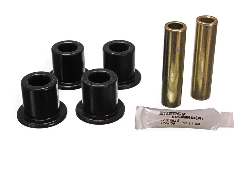 Energy Suspension 2.2110G Black Polyurethane Shackle Bushing Kit – Performance Grade 1