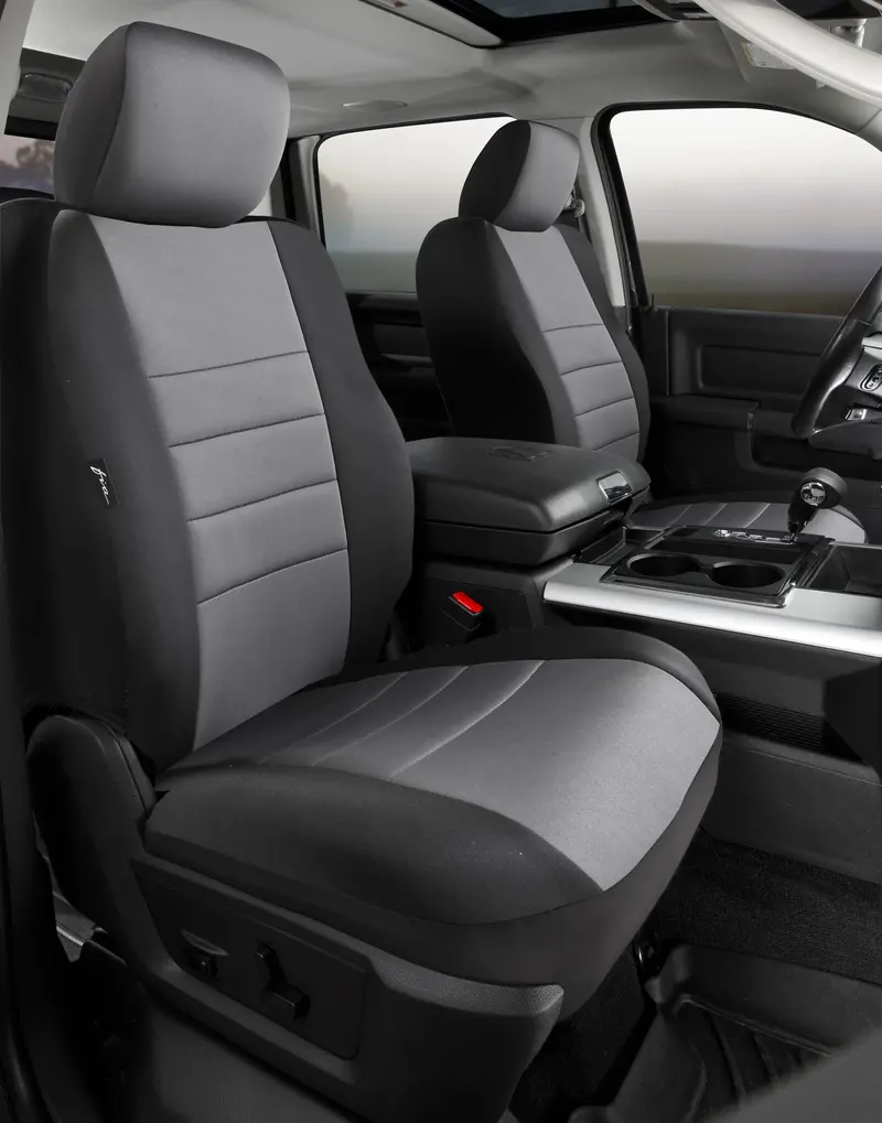 Fia Np98-5 Gray Neoneoprene Universal Bucket Seat Cover – Stretch-Fit Design 1