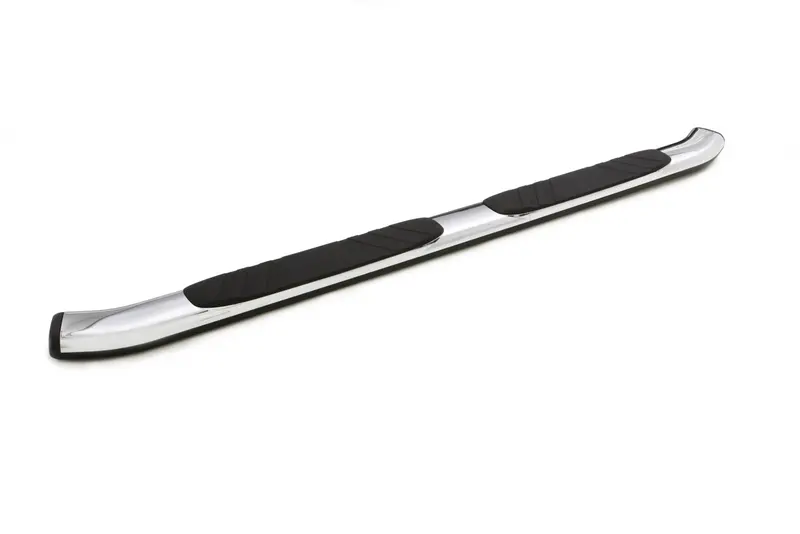 Lund 22858768 5-Inch Oval Bent Chrome Nerf Bar With Mounting Brackets 1