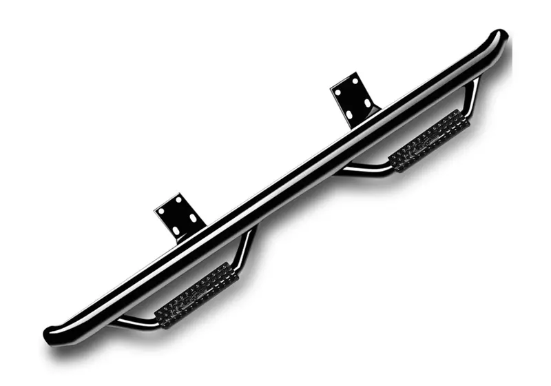 N-Fab Gloss Black Nerf Steps For Ram 1500 Crew Cab (2015–2021) 1