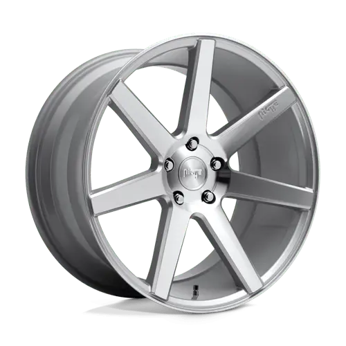 Niche Gl-Slvr-Mach Alloy Wheel – 20X9", 5X120 Bolt Pattern, +35Mm Offset (M179209021+35) 1