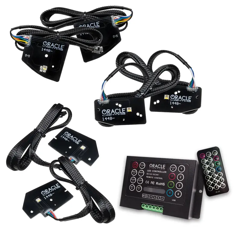 Oracle Lighting Colorshift Rgbw+A Led Projector Headlight & Drl Upgrade For 2019–2021 Ram 1500 1