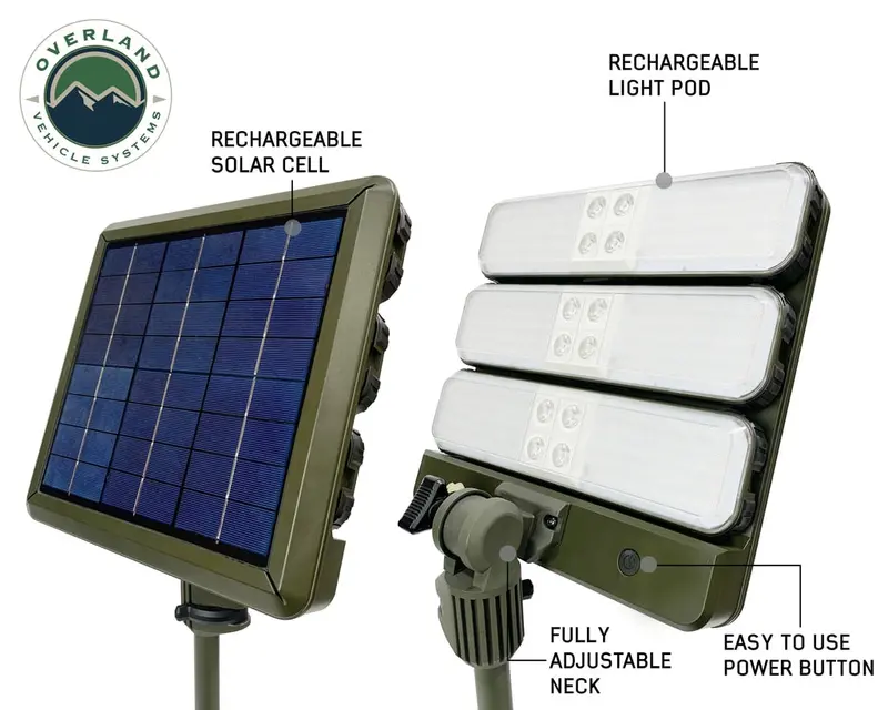 Overland Vehicle Systems Wild Land Encounter Light – 3 Removable Led Pods 1