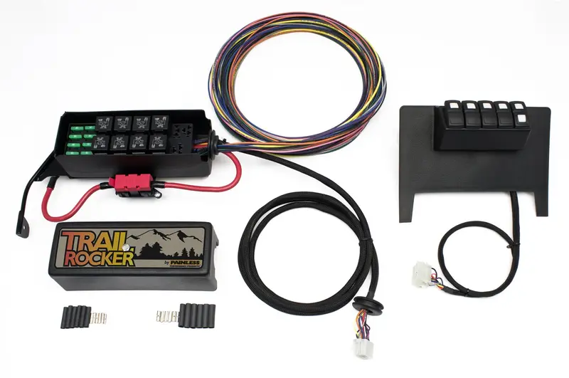Painless Wiring 57000 Fused 8-Circuit Switch Panel – Compact, Waterproof, Oem-Style 1