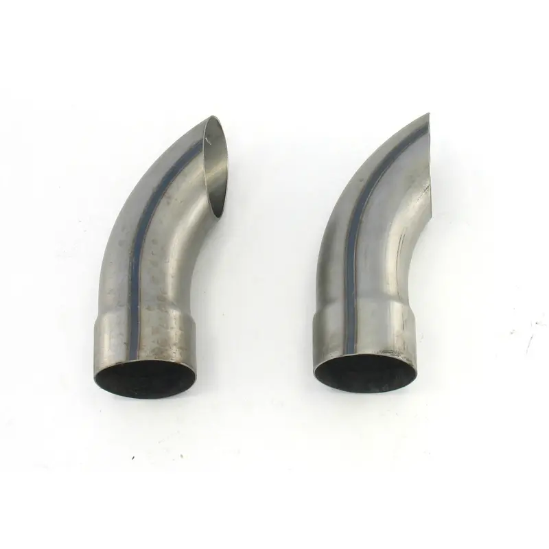 Patriot Exhaust H3813 Stainless Steel Tailpipe Tip – Polished Finish With Clamp-On Installation 1