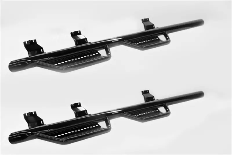 Ranch Hand Rsf171S8B4W Running Step – 3" Round Tubing, 4-Step Design 1