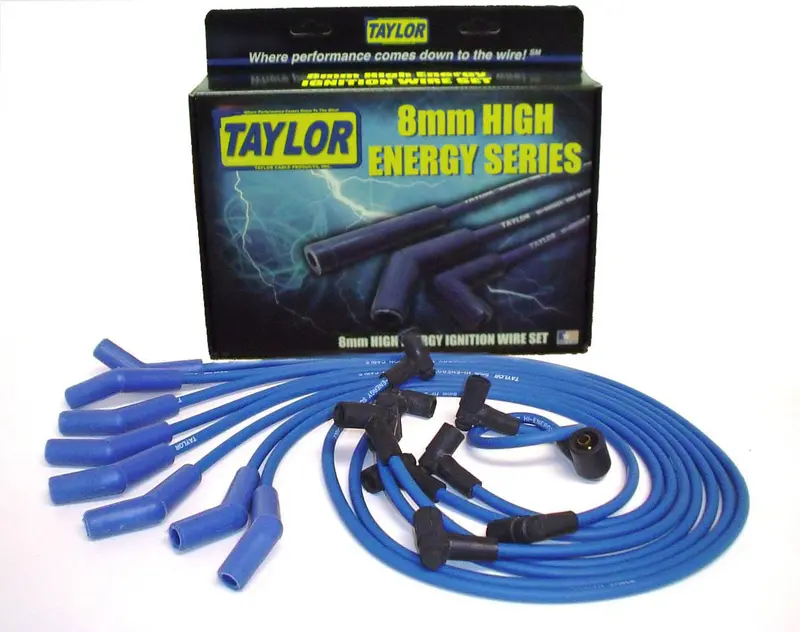 Taylor Cable 64604 High-Energy 8Mm Ignition Wire Set – Low-Resistance Spark Delivery 1