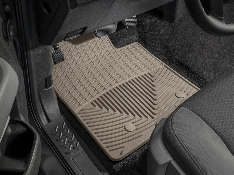 Weathertech All-Weather Rear Floor Mats – Tan, Model W525Tn 1