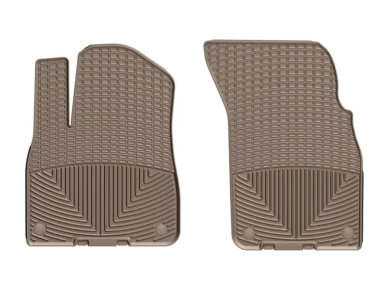 Weathertech W376Tn Tan All-Weather Front Floor Mats 1
